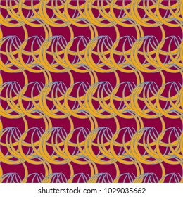 Abstract color seamless pattern for new background.
