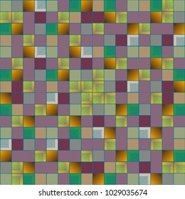 Abstract color seamless pattern for new background.