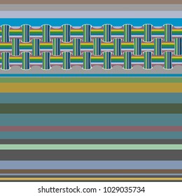 Abstract color seamless pattern for new background.