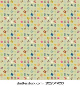 Abstract color seamless pattern for new background.