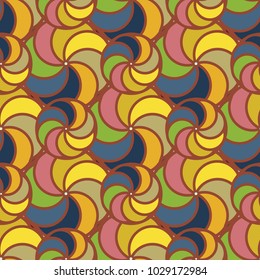 Abstract color seamless pattern for new background.