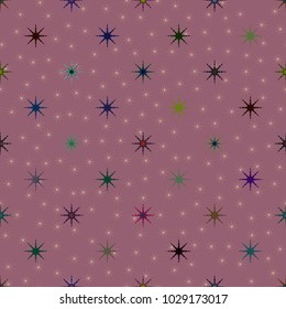 Abstract color seamless pattern for new background.