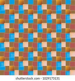 Abstract color seamless pattern for new background.