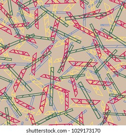 Abstract color seamless pattern for new background.