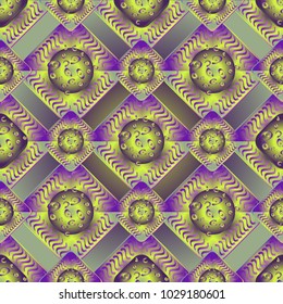 Abstract color seamless pattern for new background.