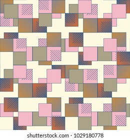 Abstract color seamless pattern for new background.