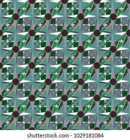 Abstract color seamless pattern for new background.