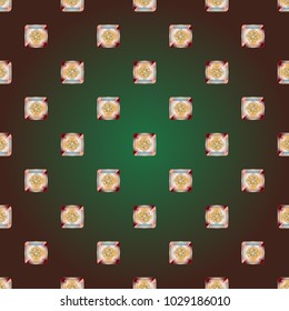 Abstract color seamless pattern for new background.