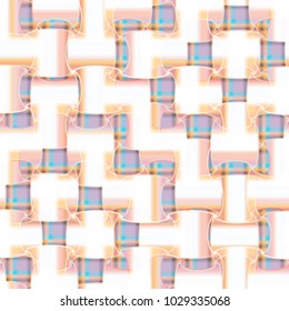 Abstract color seamless pattern for new background.