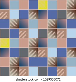 Abstract color seamless pattern for new background.