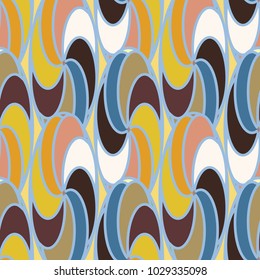 Abstract color seamless pattern for new background.