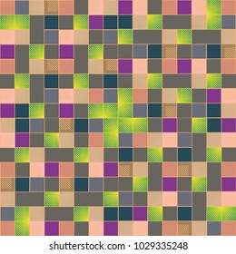 Abstract color seamless pattern for new background.