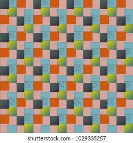 Abstract color seamless pattern for new background.