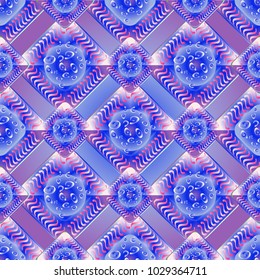 Abstract color seamless pattern for new background.