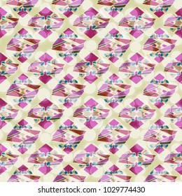 Abstract color seamless pattern for new background.