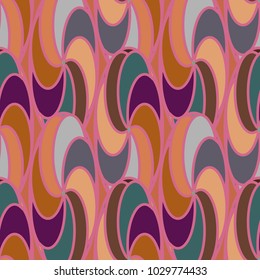 Abstract color seamless pattern for new background.