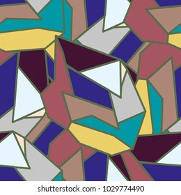 Abstract color seamless pattern for new background.