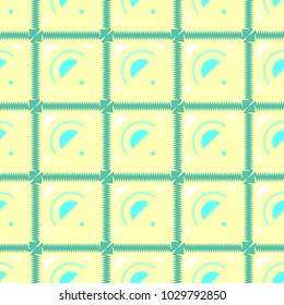 Abstract color seamless pattern for new background.