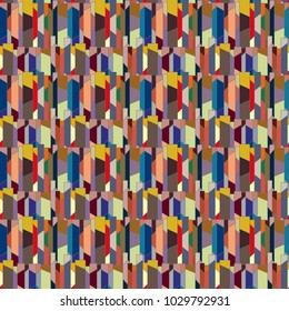 Abstract color seamless pattern for new background.