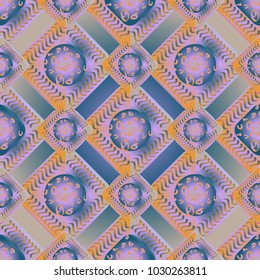 Abstract color seamless pattern for new background.