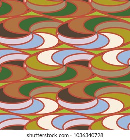 Abstract color seamless pattern for new background.