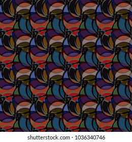 Abstract color seamless pattern for new background.