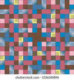 Abstract color seamless pattern for new background.