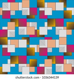 Abstract color seamless pattern for new background.