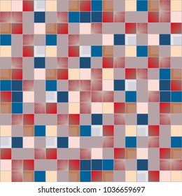 Abstract color seamless pattern for new background.