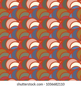Abstract color seamless pattern for new background.