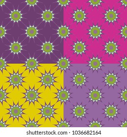 Abstract color seamless pattern for new background.