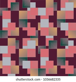 Abstract color seamless pattern for new background.