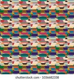 Abstract color seamless pattern for new background.