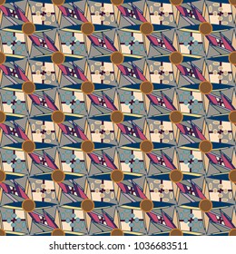 Abstract color seamless pattern for new background.