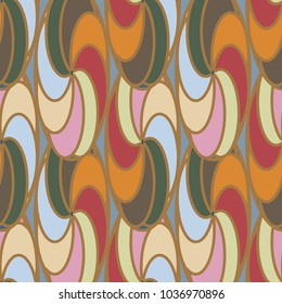 Abstract color seamless pattern for new background.