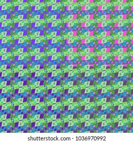 Abstract color seamless pattern for new background.