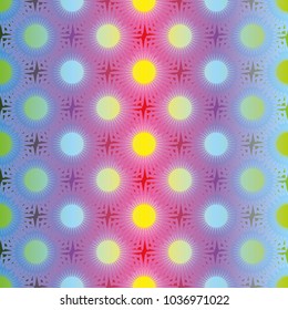 Abstract color seamless pattern for new background.