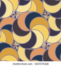 Abstract color seamless pattern for new background.