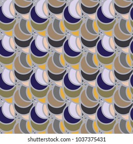 Abstract color seamless pattern for new background.