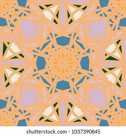 Abstract color seamless pattern for new background.