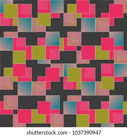 Abstract color seamless pattern for new background.