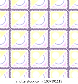 Abstract color seamless pattern for new background.