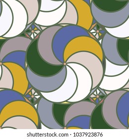 Abstract color seamless pattern for new background.