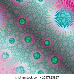 Abstract color seamless pattern for new background.