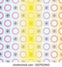 Abstract color seamless pattern for new background.