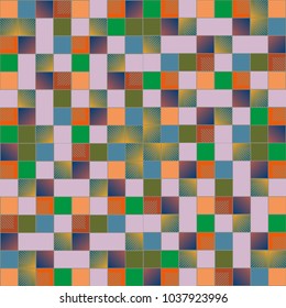 Abstract color seamless pattern for new background.