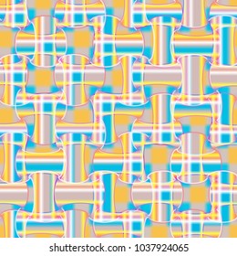 Abstract color seamless pattern for new background.
