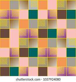 Abstract color seamless pattern for new background.