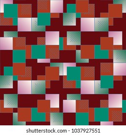 Abstract color seamless pattern for new background.