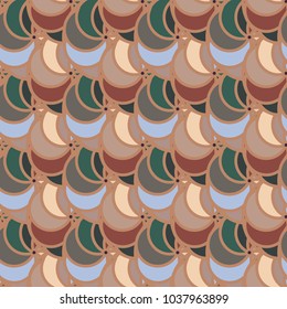 Abstract color seamless pattern for new background.